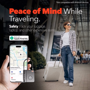 KEYSMART SmartLock; TSA одобренный Find My замок, черный