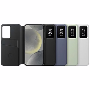 Samsung Smart View Wallet Ümbris jaoks Samsung Galaxy S24 Plus light roheline