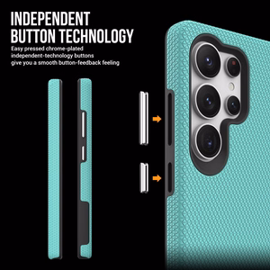 Perfectionists Kolmnurkne Ümbris Samsung S908 S22 Ultra 5G roheline