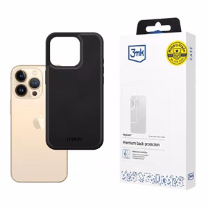 3mk Hardy Apple Silky Leather MagCase jaoks Apple iPhone 13 Pro Max - Must