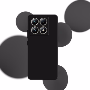 3mk Силиконовый Чехол для Xiaomi 14T Pro - чёрный