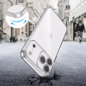 Tech-Protect FlexAir Ümbris jaoks iPhone 17 Pro Max - Clear