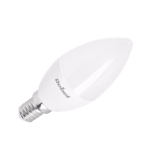 Rebel candle-shaped E14 LED bulb, 8 W, 4000 K, 230 V