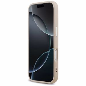 GUESS ümbris jaoks IPHONE 17 compatible with MagSafe GUHMP17SPSDTSCMP (PU W/ Triangle Logo) roosa