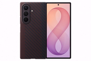 Samsung Galaxy Z Fold8 Ultra aramiidkiust magnetümbris 2 peegeldusvastase kilega, lilla