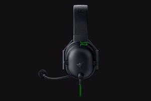Razer Blackshark V2 X kõrvaklapid juhtmega peapael mängude mustad, rohelised
