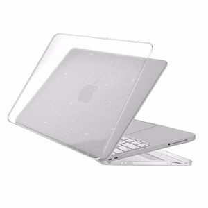 Tech-Protect SmartShell Чехол для MacBook Neo 13" 2026, прозрачный с блёстками