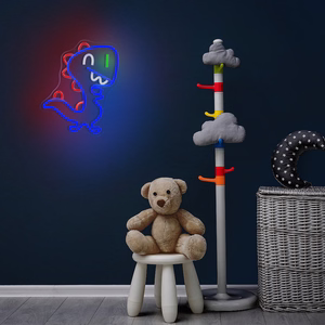 Neon PLEXI LED JURASSIC BABY DINO sinine FLNJ01 Forever Light