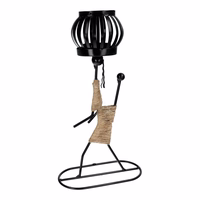 Decorative metall candlestick ART DECO Africa mudel E IALC-1