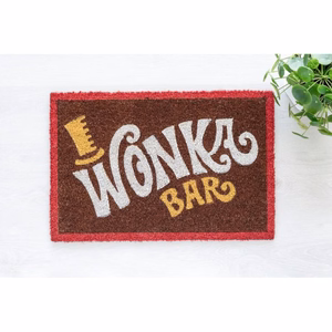 Willy Wonka Wonka Bar uksematt, 40 × 60 cm