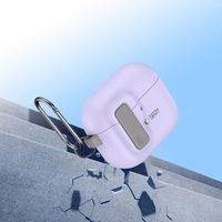 Tech-Protect Slim Hook Ümbris jaoks AirPods 4 - lilla