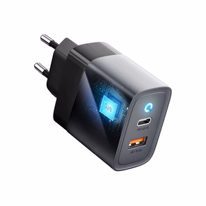 Phone laadija Forcell F-Energy GaN USB C + USB A QC4.0 PD 4A 45W VT-39 hall