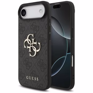 Guess 4G Big Logo Ümbris jaoks iPhone 17 Air - Must