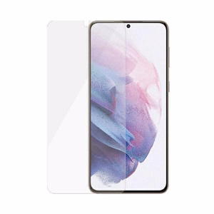 PanzerGlass E2E Microfracture karastatud klaas Samsung Galaxy S21+ Case Friendly antibakteriaalne must