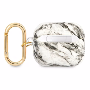 Guess GUA3HCHMAG чехол для AirPods 3 серый/серый Marble Strap Collection