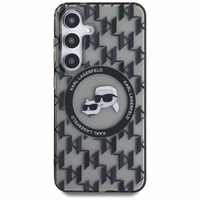 KARL LAGERFELD ümbris jaoks SAMSUNG S25 KLHMS25SHMCKMHK (Magnetic IML Metal Monogram KC Heads) must