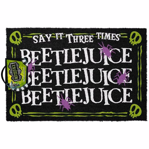 Beetlejuice uksematt, 40 × 60 cm
