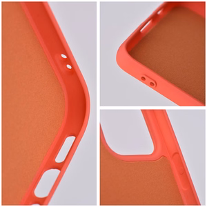 SILICONE case jaoks IPHONE 15 Pro peach