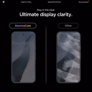 Spigen Glas.tR EZ Fit Pro AC 2-Pack karastatud kaitseklaaside komplekt Google Pixel 11 / 11 Pro telefonidele (2 tk)