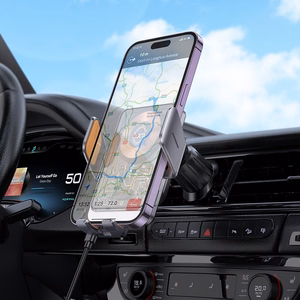 Juhtmevaba car phone Hoidja Hoco 15 W air vent HW7 hall