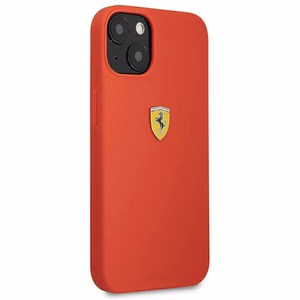 Ferrari FESSIHCP13SRE iPhone 13 mini 5.4" punane/punane kõvakaaneline silikoonist ümbris