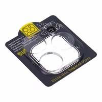 5D Full Glue Camera Karastatud klaas - jaoks iPhone 16 Pro Max läbipaistev