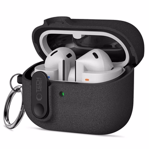 Tech-Protect Slim Hook ümbris Samsung Galaxy Buds 3 / 3 FE / 3 Pro jaoks - must