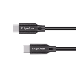 Kruger&Matz Basic USB-C–USB-C kaabel, 100 W, 2,5 m