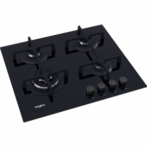 Whirlpool AKT 627/NB1 sisseehitatud gaasipliit, must, 59 cm, 4 tsooni