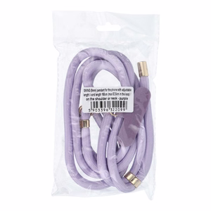 SWING (8mm) Phone lanyard, Phone pendant with adjustable length / cord length 165cm (max 82.5cm in the loop) / on the shoulder or neck - lilla