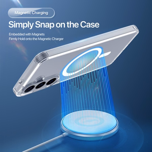 MagSafe'iga ühilduv DUX DUCIS CLIN MAG ümbris SAMSUNG S26 FE, läbipaistev