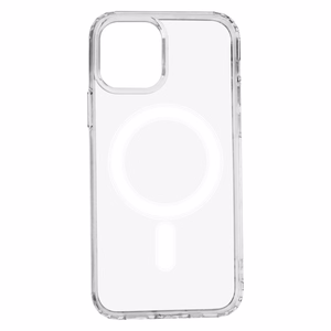 Anti Shock 1,5 mm Mag ümbris jaoks iPhone 12 / 12 Pro 6,1" läbipaistev big hole