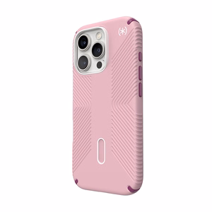 Speck Presidio2 Grip ClickLock & MagSafe ümbris seadmele iPhone 16 Pro, Wednesday Pink / Boysenberry Purple / valge