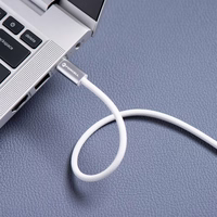 Cable USB C to USB C Forcell F-Energy QC4.0 PD 5A 240W Cafule Color 2 m CBN1 white