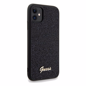 Guess Disco Metal Script ümbris jaoks iPhone 11 / Xr - must