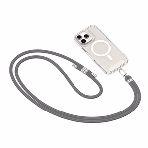 TECH-PROTECT C7S nöörist crossbody rihm hall/hõbedane