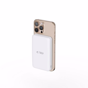 Powerbank Tech-Protect PB24 LifeMag QI2 MagSafe 10000 mAh - white