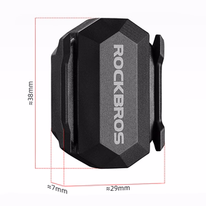 Rockbros C3 ANT+ / Bluetooth 2-in-1 kiiruse või kadentsiandur - must