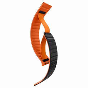 Spigen Athlex Air M rihm Apple Watch 44/45/46/49 mm jaoks, must ja oranž