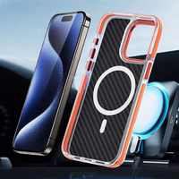 FIBER Ümbris comapitble with MagSafe jaoks SAMSUNG S26 PLUS oranž