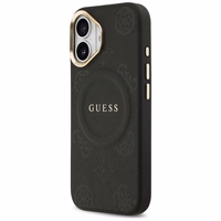 GUESS ümbris jaoks IPHONE 17 compatible with MagSafe GUHMP17SPSAMSECK (PU W/ Peony Hot Stamp) must
