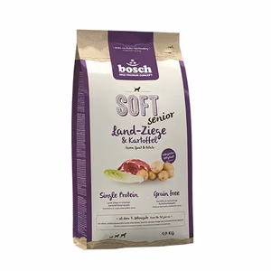 Bosch Senior Soft Goat & Potato – semi-moist senior dog food with goat and potato, 2.5 kg