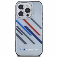 BMW Motosport IML Random Stripes iPhone 16 Pro Max Ümbris - hall