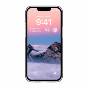 Crong Clear MAG Cover ümbris seadmele iPhone 14 Plus, MagSafe'iga ühilduv, läbipaistev
