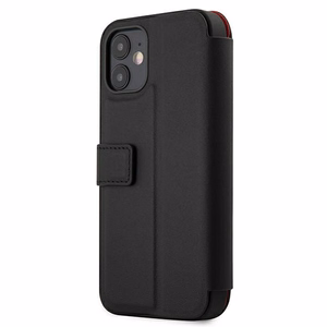 Ferrari FEOGOFLBKP12SBK raamatkaaneline ümbris iPhone 12 mini 5,4" Off Track Perforated – must