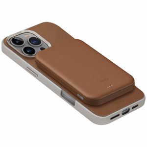 Uniq Lyden Lexa Magnetic 5000mAh PD USB-C MagSafe Akupank - Brown
