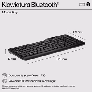 HP 460 mitme seadme Bluetooth klaviatuur