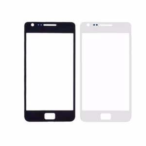 Outer Screen Glass Ühildub Samsung I9100 S2 Punane HQ