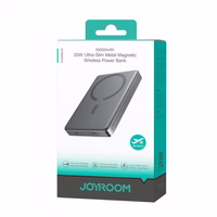 Power Bank Joyroom "JR-PBM08 Pro" Titan Grey 10000mAh (juhtmevaba laadimine 15W / PD 20W)