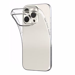 Puro 03 Nude Silicone Ümbris jaoks iPhone 16 Pro Max - Läbipaistev